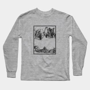 The Face-4 Long Sleeve T-Shirt